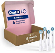 iO Series Gentle Care Electric Toothbrush Replacement Brush Heads for an Oral-B Electric Toothbrush, 4 Count, White