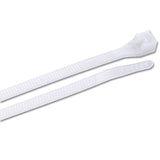 CABLE TIE 11" (75 LB) 1000/BAG by Gardner Bender – 19"L x 0.17"W x 3.5"H, Nylon, Natural, Model 46-310M