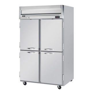 Beverage-Air HFPS2-1HS Horizon Series Two Section Solid Half Door Reach-In Freezer 49 cu.ft. Capacity Stainless Steel Exterior and by Beverage Air – 49.0 cubic_feet, Model HFPS21HS