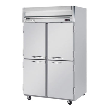 Beverage-Air HFPS2-1HS Horizon Series Two Section Solid Half Door Reach-In Freezer 49 cu.ft. Capacity Stainless Steel Exterior and by Beverage Air – 49.0 cubic_feet, Model HFPS21HS