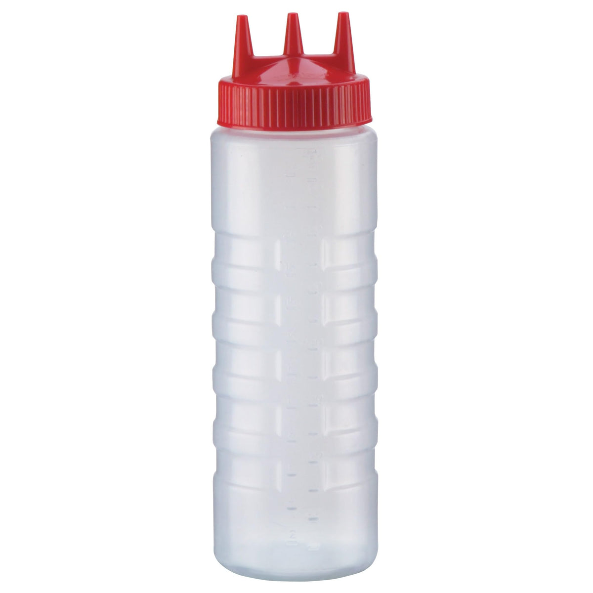 Traex Red 24 Ounce Tri Tip Squeeze Dispenser by Vollrath – 24 Ounces, Polyethylene, red, Model 3324-1302