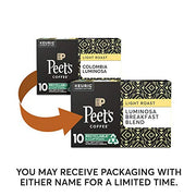 Peet's Coffee Luminosa Breakfast Blend / 10 Count (Pack of 1) / 1 Ground Coffee