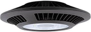 RAB Lighting CLED52 Ceiling Light with 52W 4 X 13W Cool LED and Clear Lens, Bronze