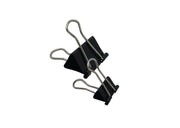 Black Fold Back Clips by Westcott – Alloy Steel, Assorted,black, Model 74019