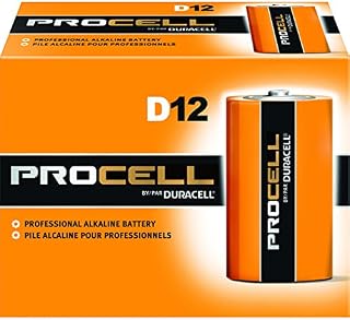 Duracell Procell Size D Alkaline Battery - 72 per case.