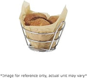 G.E.T. 4-22780 Stainless Steel Bucket Basket, 5-3/8" Diameter x 3"H, Case of 24