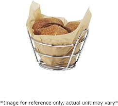 G.E.T. 4-22780 Stainless Steel Bucket Basket, 5-3/8" Diameter x 3"H, Case of 24
