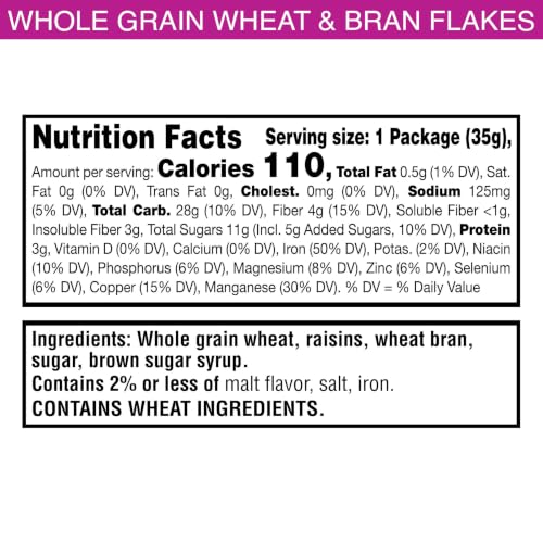 Kellogg's Raisin Bran 1.25 Ounce (Pack of 96) / 96 Cold Cereal