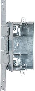 RACO 524 Switch Box with TS-Type Bracket, 2-1/2-Inch Depth, AC/MC/Flexible Metal Conduit and 1/2-Inch Knockout (Pack of 50)