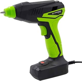 Surebonder MGG-35F Motorized Mini Hot Glue Gun, High Temperature, No Pumping Required, Hold Trigger for Continuous Flow, 35 Watts