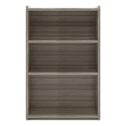 School Age Shelf Storage by Tot Mate – Ready-To-Assemble, 3/4" Thick Industrial Grade Wood Composite Core With Laminate Surfacing, Shadow Elm Gray, Model TMS401R.0W92