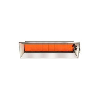 SunStar Propane Heater Infrared Ceramic by GUM – 16.75"L x 52"W x 9.75"H, Aluminized Steel / Aluminum Reflectors, Multicolor, Model SGM10-L1