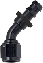 Fragola Performance Systems 204512-BL #12 Pushlite End 45 Black
