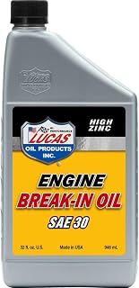 Lucas Oil 10630 Engine Break-In Oil SAE 30-1 Quart