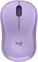 Logitech M220 Wireless Mouse, Purple | Silent Clicks, Compact Design