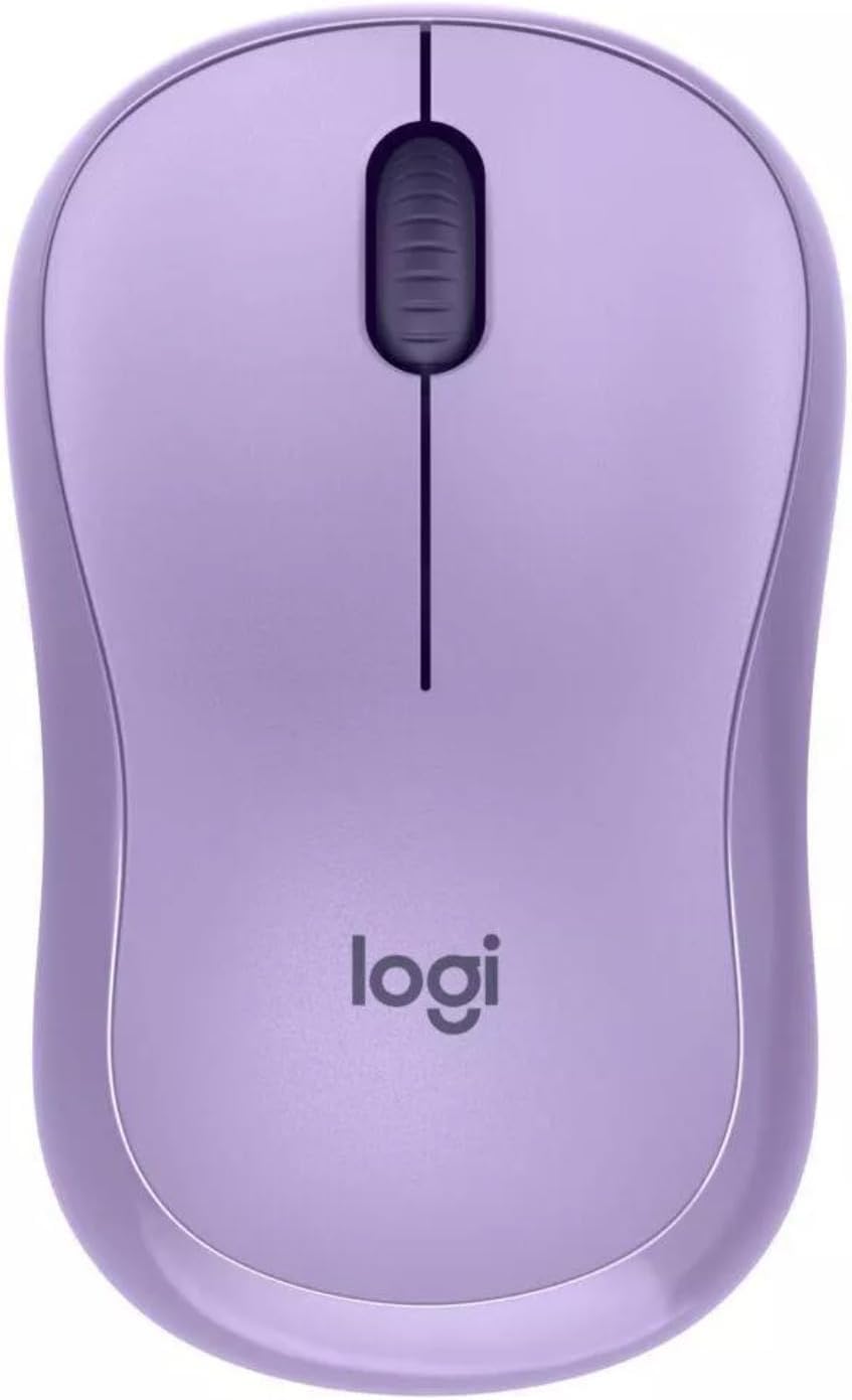 M220 Wireless Mouse by Logitech – Plastic, Lavender Purple, Model 910-007483