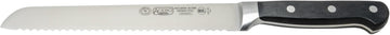 Winco 8" Stainless Steel Bread Knife, Full Tang Forged Blade, Acero | Dishwasher safe, Triple rivet handle, Comfortable grip, Great for Meat Prep, Vegetable Prep, Bread Service and Kitchen Prep
