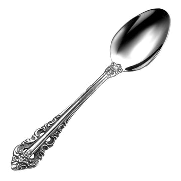Stainless Classic Baroque 6-1/16" Teaspoon by WALCO – Stainless Steel, Pack of 12, Model 6801