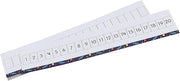 Didax Write ON Wipe Off 1-20 Number Path, Multicolor