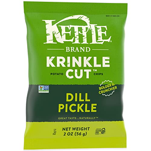 Kettle Brand Dill Pickle / 2 Ounce (Pack of 6) / 1 Potato