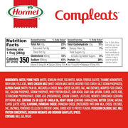 HORMEL COMPLEATS Chicken Alfredo / 10 Ounce (Pack of 6) / 6 Meat Dishes