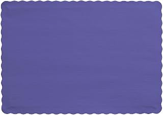 Creative Converting 50 Count Touch of Color Paper Placemats, Purple