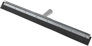 HUBERT Floor Squeegee Black Rubber Single Blade - 24"L