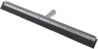 HUBERT Floor Squeegee Black Rubber Single Blade - 24"L