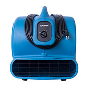 XPOWER 15.9" x 17.5" x 18.5" / Pro P-830 / Blue Floor Fans