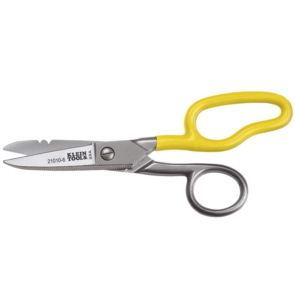 Free-Fall Snip by KLEIN TOOLS – One Size, Blend, Yellow, Model 21010-6-SEN