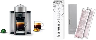 Nespresso Vertuo Coffee and Espresso Maker by De'Longhi, Silver Descaling Kit