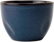 Tuxton Artisan Night Sky Reactive Natural 8-Ounce Bouillon, Case of 24, Blue; Scratch Resistant; Chip Resistant; Lead & Cadmium Free; Dishwasher, Microwave, Oven Safe