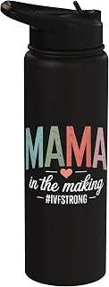 IVF In Vitro Fertilization Transfer Day Fertility Pregnancy Stainless Steel Insulated Water Bottle