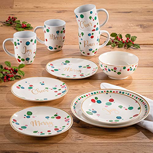 American Atelier Gold/Multicolor / 10.5" / 1 Dinnerware Sets