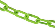 Mr. Chain Plastic Barrier Chain, Orange, 2 in x 500 ft Length (50014-500)