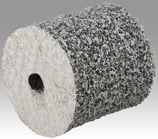 3M Scotch-Brite XL-UW Unitized Aluminum Oxide Medium Deburring Wheel - Medium Grade - Arbor Attachment - 1 1/2 in Dia 3/16 in Center Hole - Thickness 1/8 in - 30100 Max RPM - 15515 [PRICE is per WHEEL]