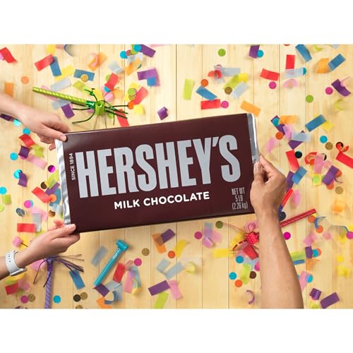 HERSHEY'S Milk Chocolate / 80 Ounce (Pack of 1) / Brown Candy & Chocolate Bars