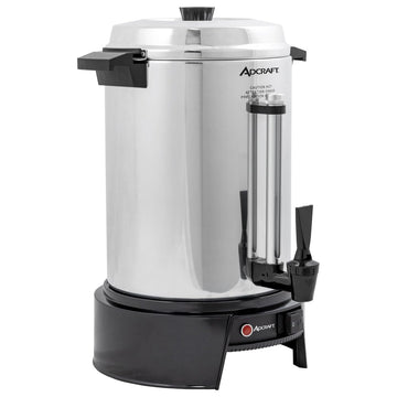 55 Cup Coffee Urn by Adcraft – Silver, Model CUA55