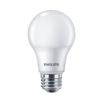 LED Frosted Dimmable A19 Light Bulb - EyeComfort Flicker Free - 8.8W = 60W - 800 Lumen - Daylight (5000K) - E26 Base - Indoor - Title by PHILIPS – copper