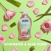 Softsoap Rosewater & Aloe / 11.25 Fl Oz (Pack of 12) / Transparente Hand Wash