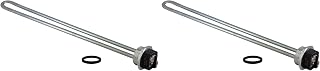 Rheem UV12899 Heating Element, 2 Count, Silver, Push Button Actuator, Manual Operation