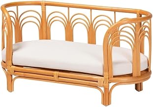 bali & pari Nariko Bohemian Light Honey Rattan Pet Bed