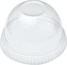 Dart DNR610 Clear Lid PET 610 Dome No Hole (Case of 1000)