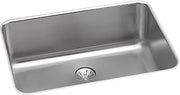 Elkay ELUH241610PD Lustertone Classic Single Bowl Undermount Stainless Steel Sink with Perfect Drain
