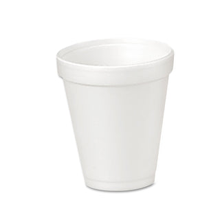 DRC4J4 Drink Foam Cups by DART – 4 Ounces, 4.0 fluid_ounces, foam, White