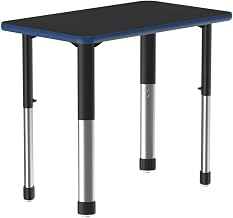 Correll Collaborative Desk with Black Granite Finish AD3420-REC-07-09-37