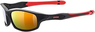 Uvex Sportstyle 507 JR Matt Black-Red Glasses 2016