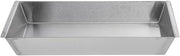 HUBERT Food Display Pan Stainless Steels with Rim Tapered - 15"L x 6"W x 2"H