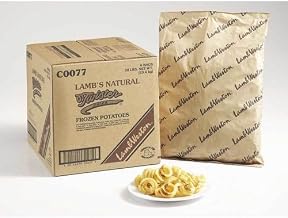 Lamb Weston Natural Twister Cut Potato Fry, 5 Pound -- 6 per case.