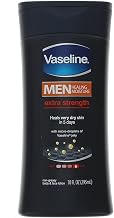 Vaseline Mens Extra Strength Lotion 10 Ounce (295ml) (6 Pack)